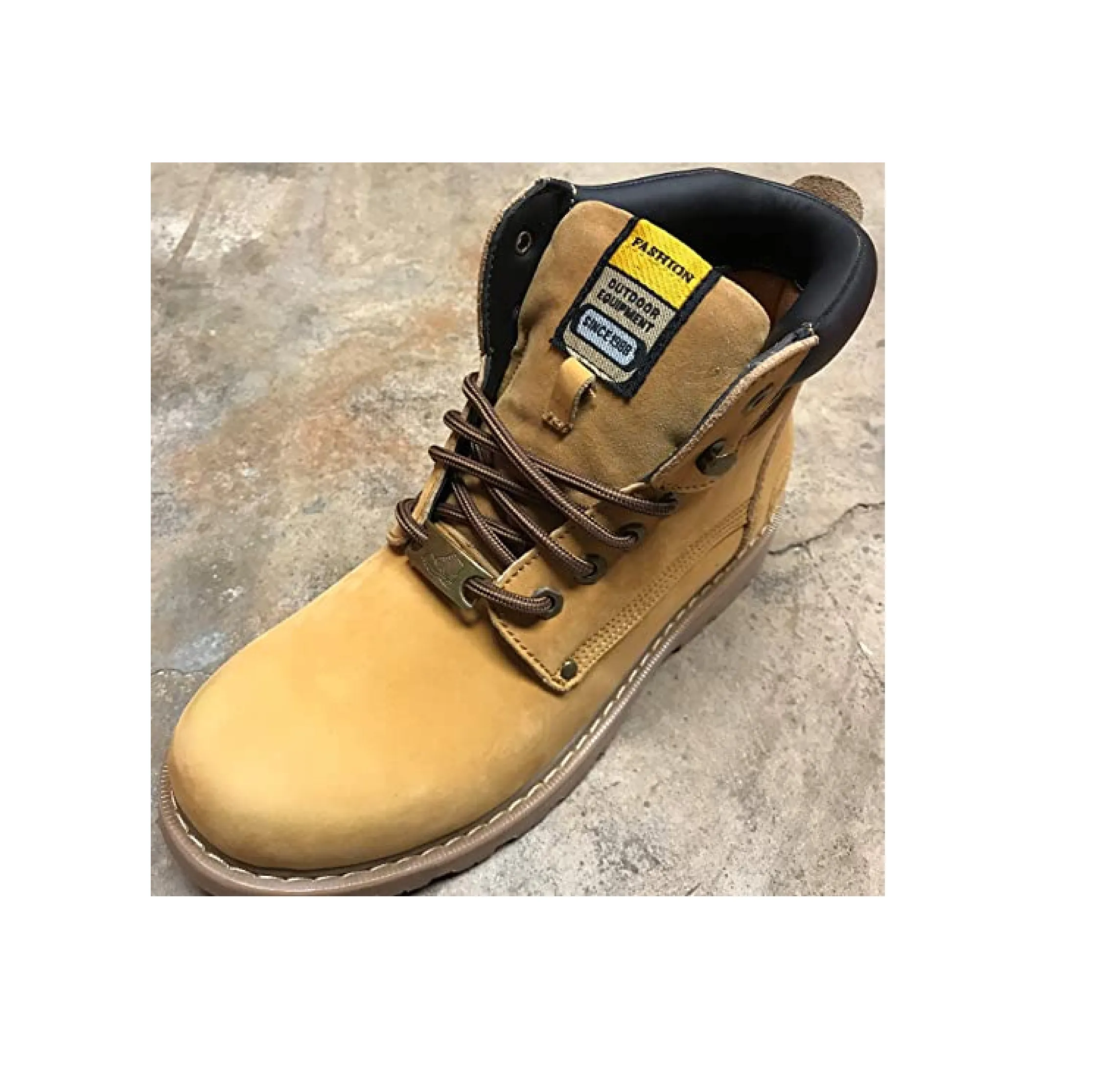 B&Q 3 Pairs Heavy Duty Round Boot Laces Shoelaces for Hiking Walking Construction Safety Work Boots Shoes