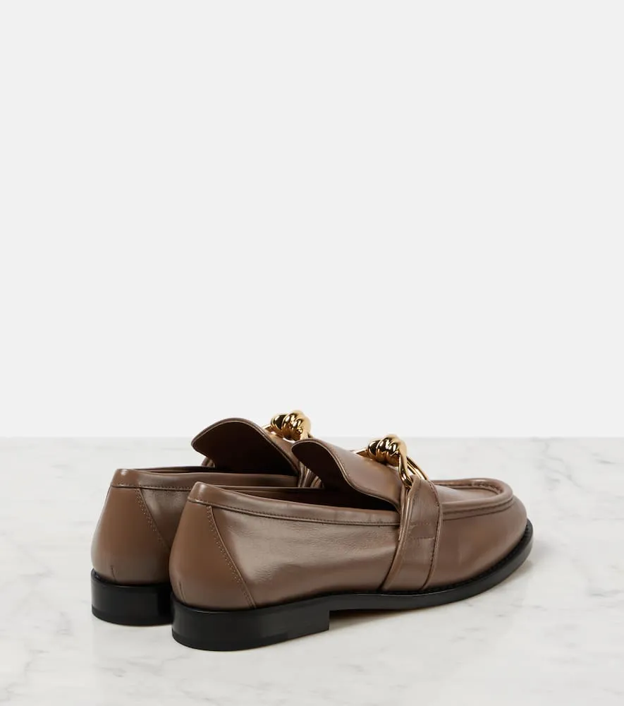 Bottega Veneta Astaire Knot leather loafers