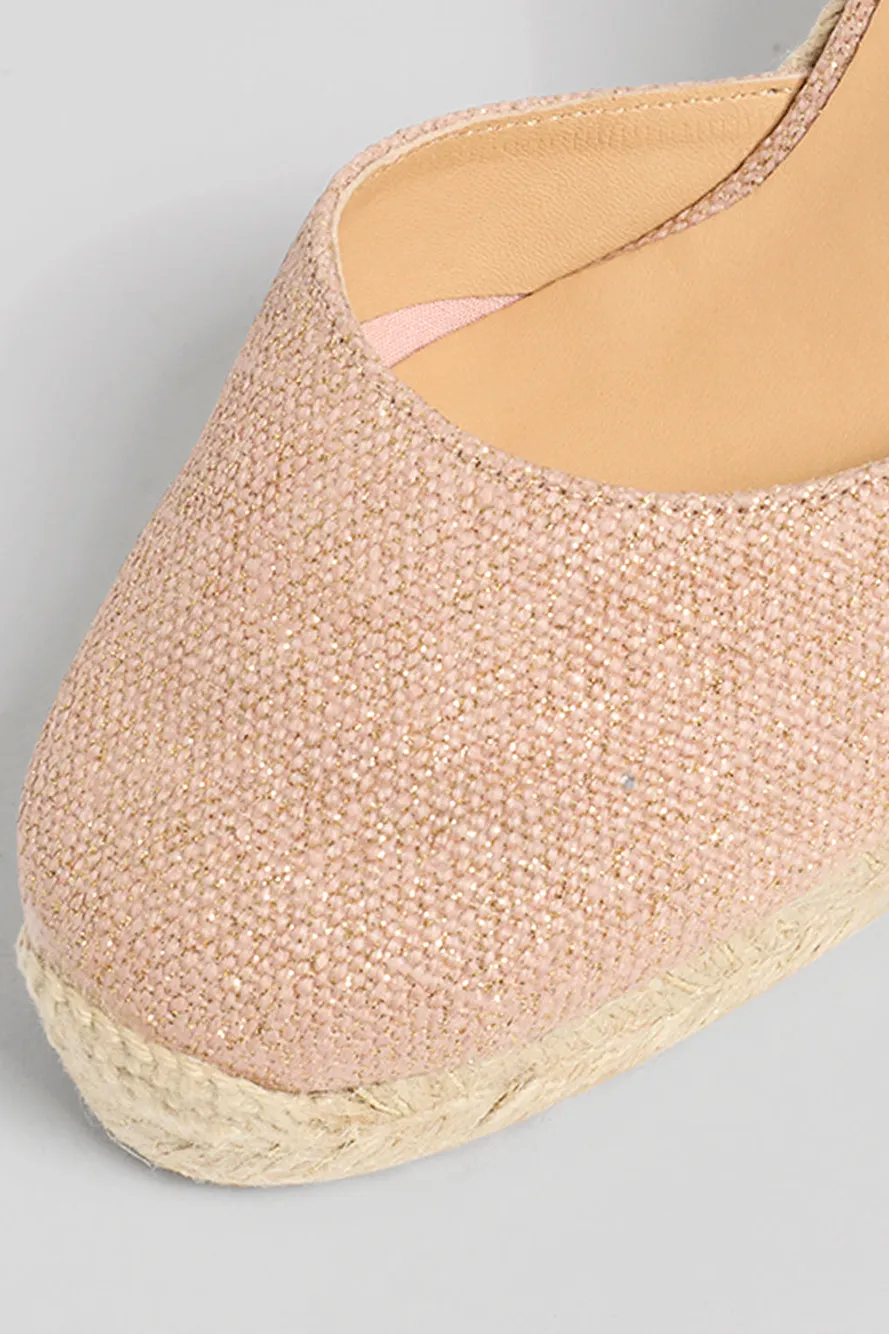 Carina Espadrilles Pink Gold