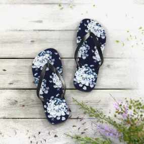 Carrot Flower Flow Flip Flops