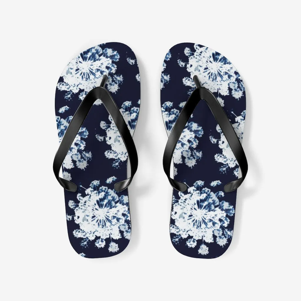 Carrot Flower Flow Flip Flops