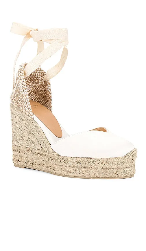 Castaner Chiara Wedge in Beige