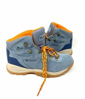 Columbia Women's Steel Blue Hiking Suede Size 8.5 Boots