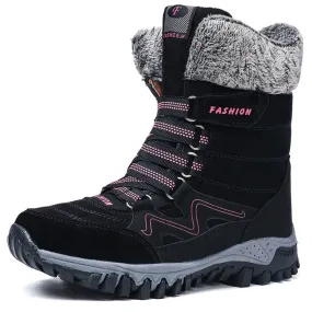 Cuzcare Orthopedic Women Boots Arch Support Warm NonSlip High Top Boots