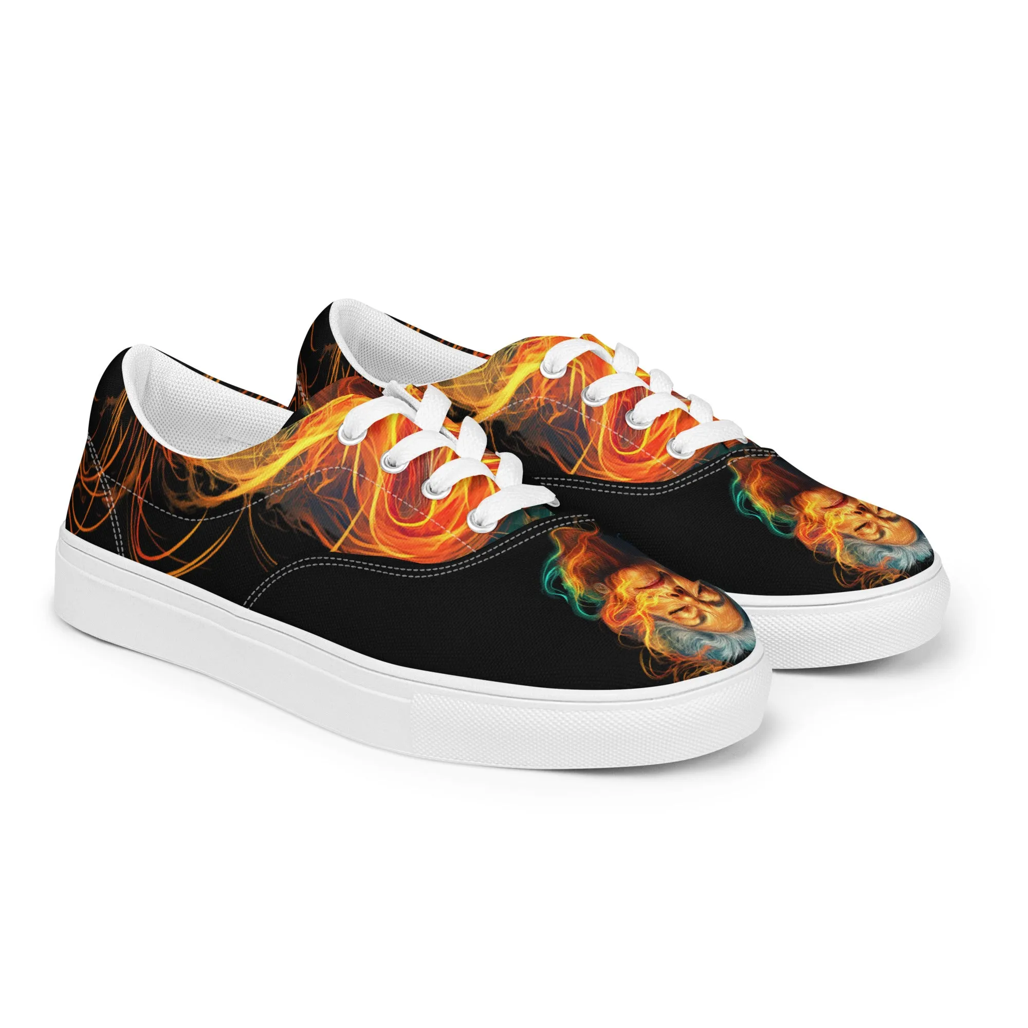 Divine Glow Women’s lace-up canvas shoes