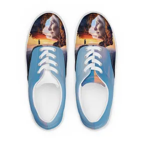 Echoes of Strength Women’s lace-up canvas shoes