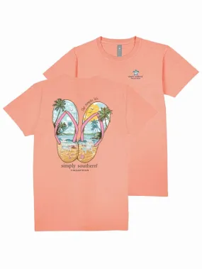 Girls Sandal Tee