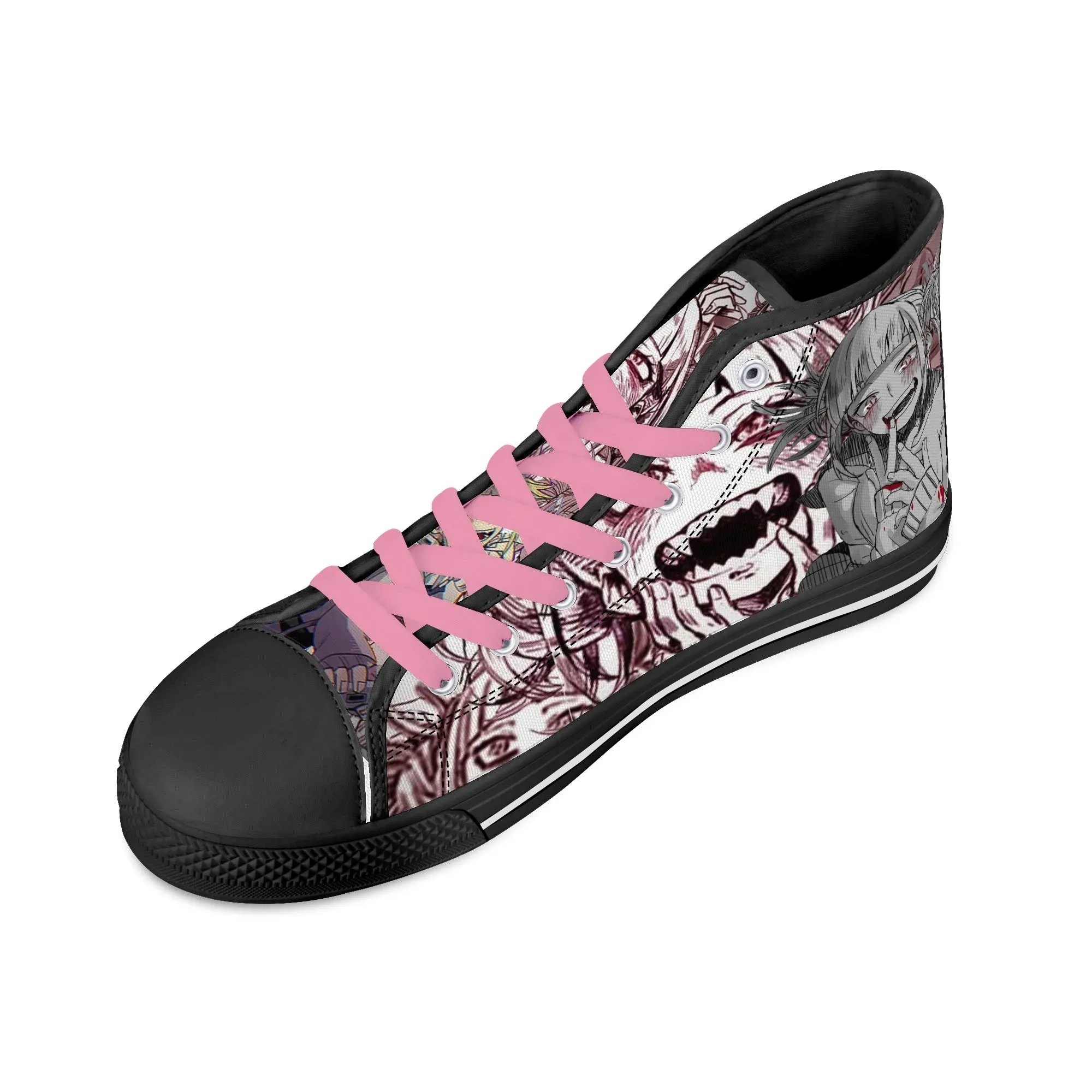 MHA Anime Womens High Top Canvas Shoes