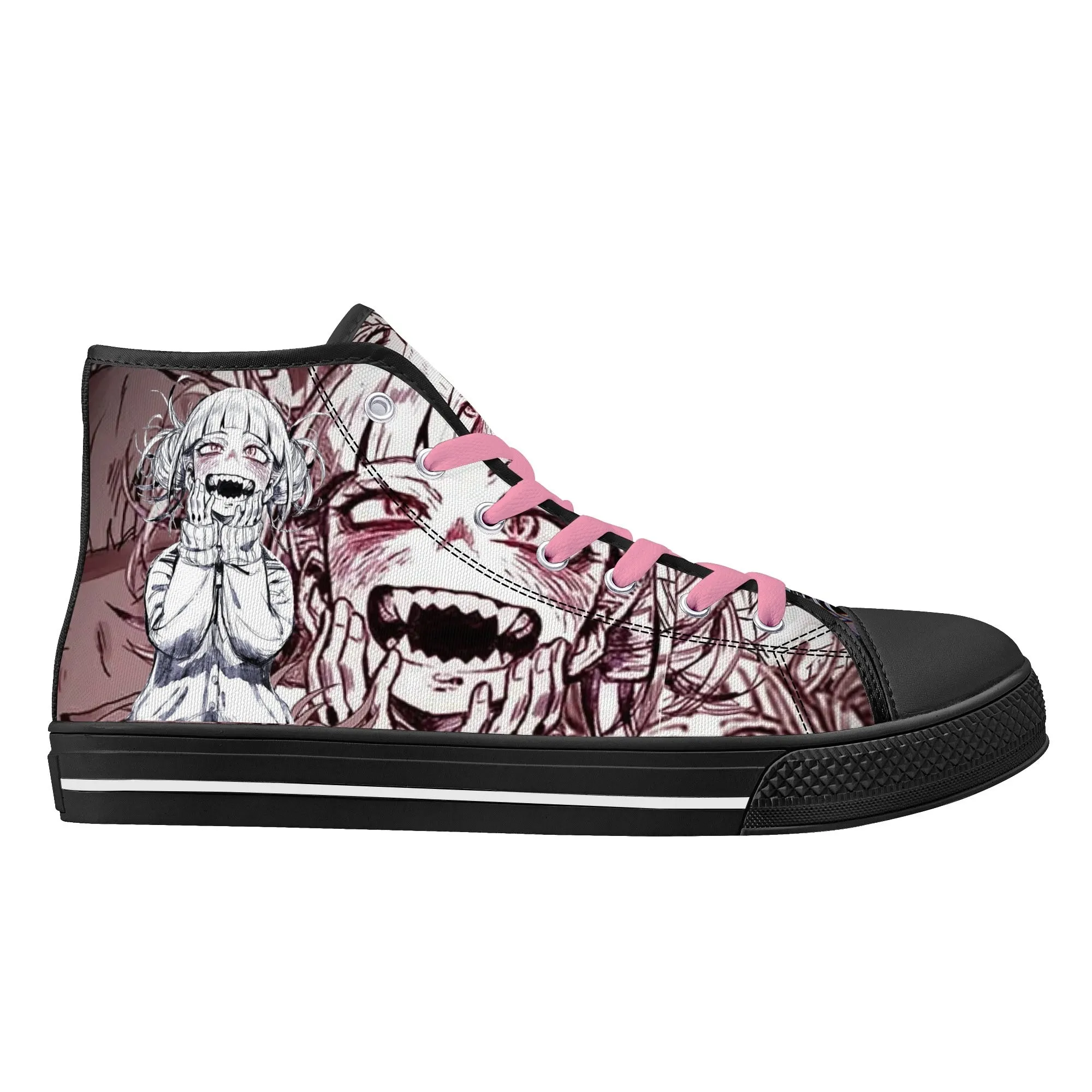 MHA Anime Womens High Top Canvas Shoes