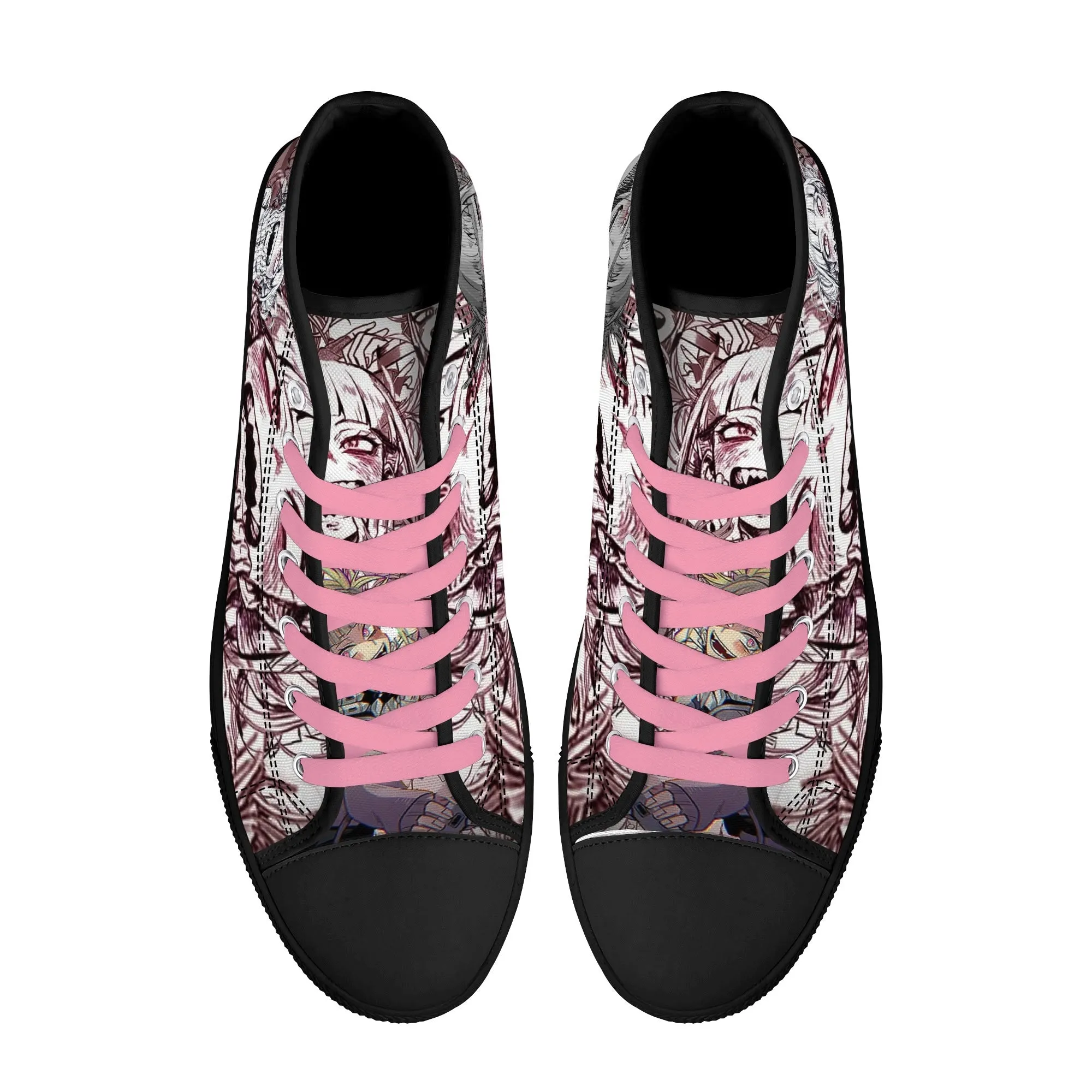 MHA Anime Womens High Top Canvas Shoes