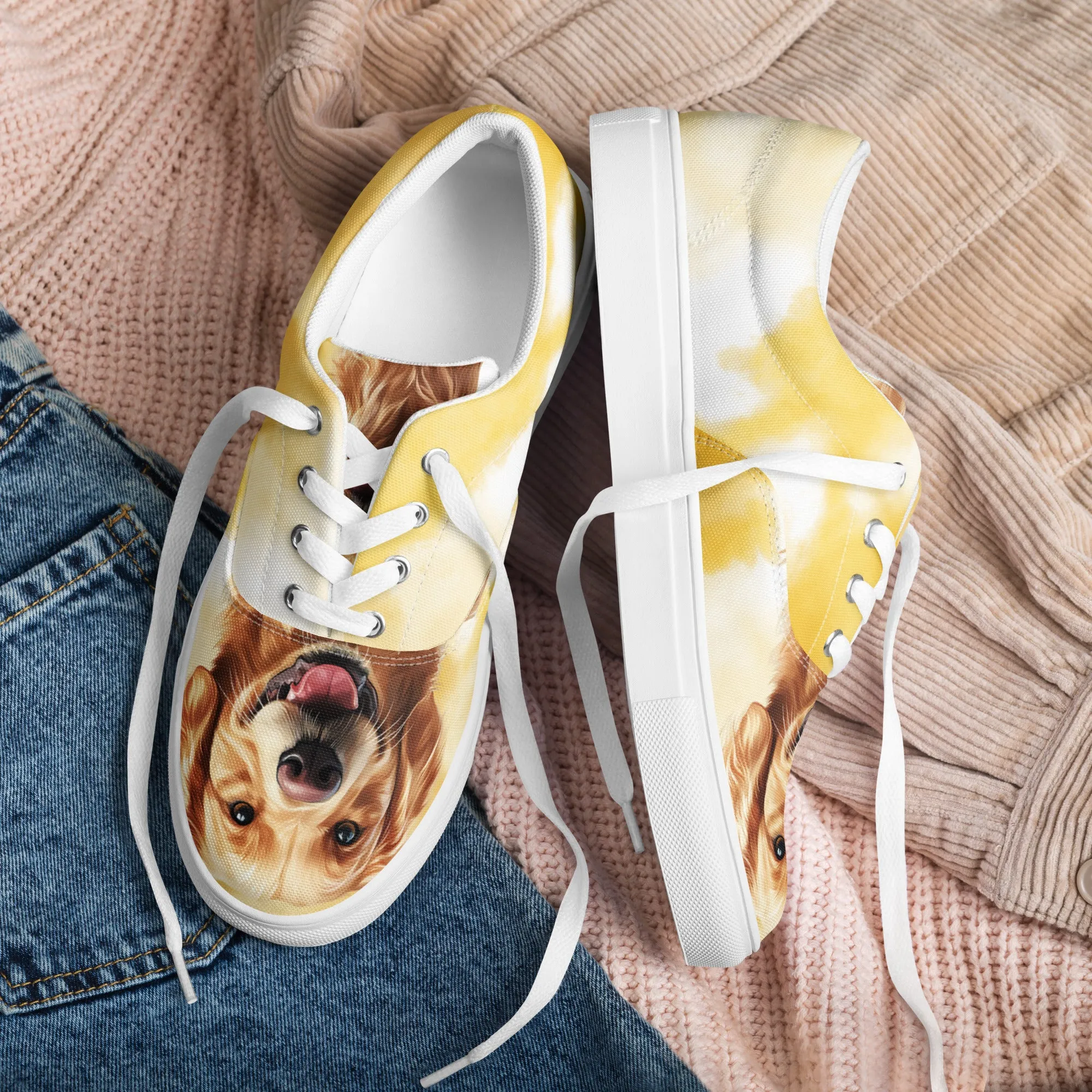 Our Goldie Companion Women’s lace-up canvas shoes