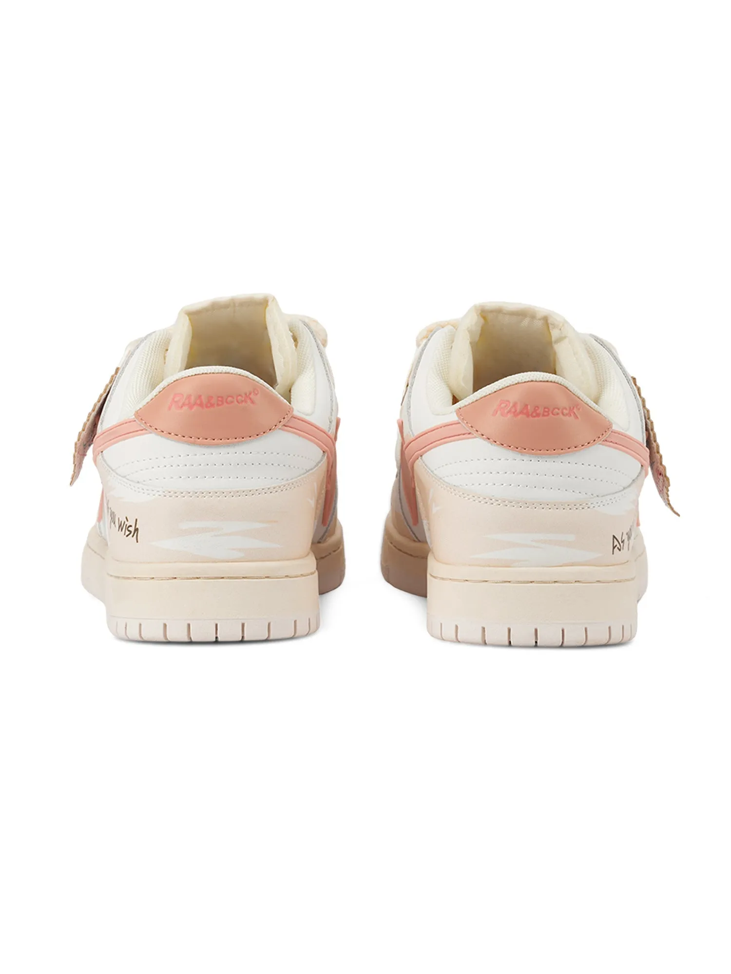 Sneakerhill Versatile Rose Stamp Print Board Casual Shoes - 1615