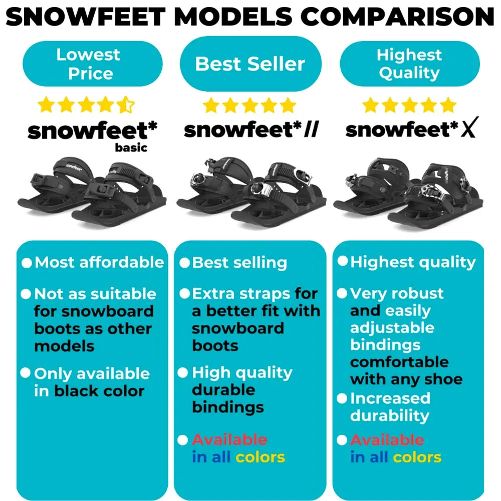Snowfeet* | $20 Off | Last Chance