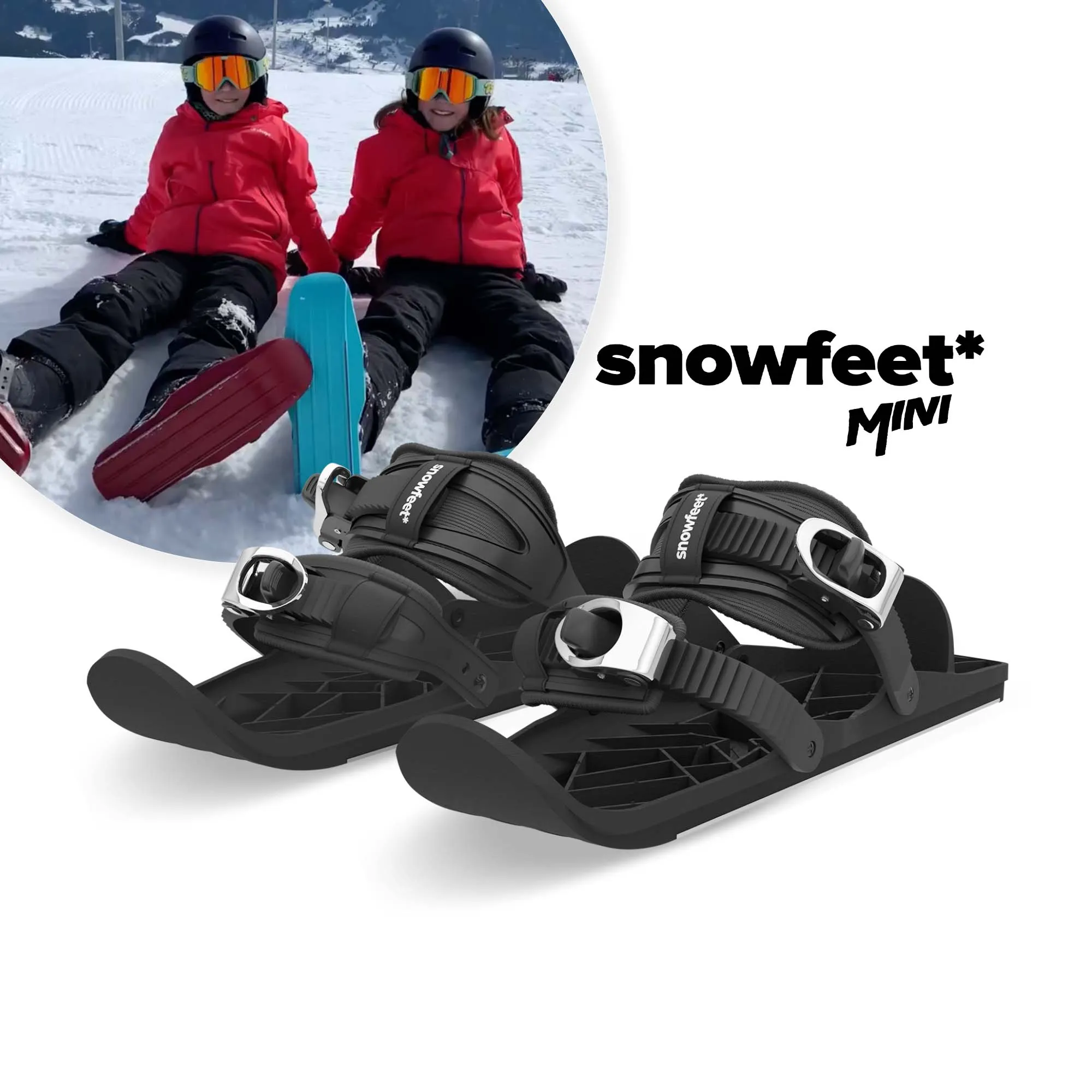 Snowfeet* | Mini Ski Skates Short Skis | Secret Sale