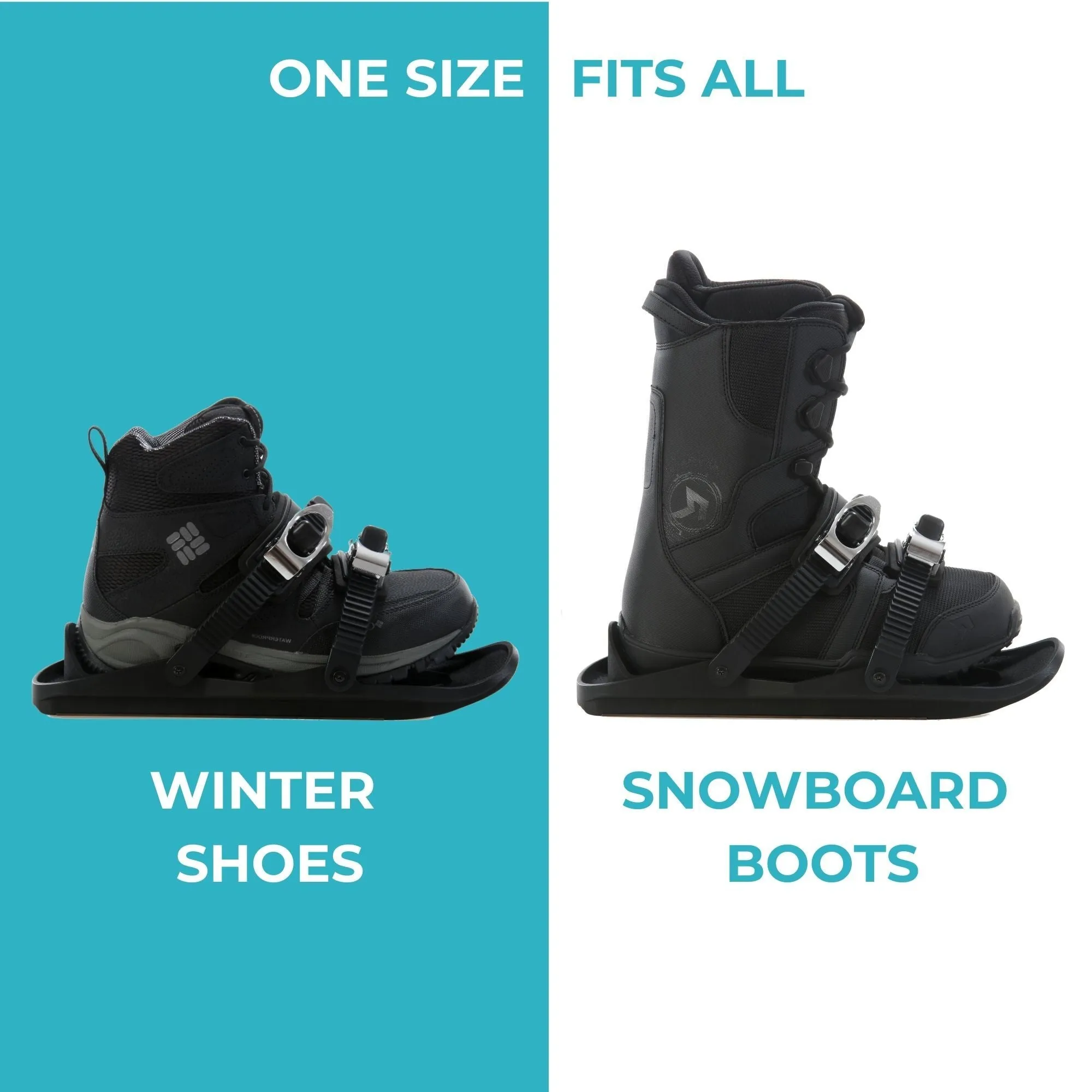 Snowfeet* | Mini Ski Skates Short Skis | Secret Sale