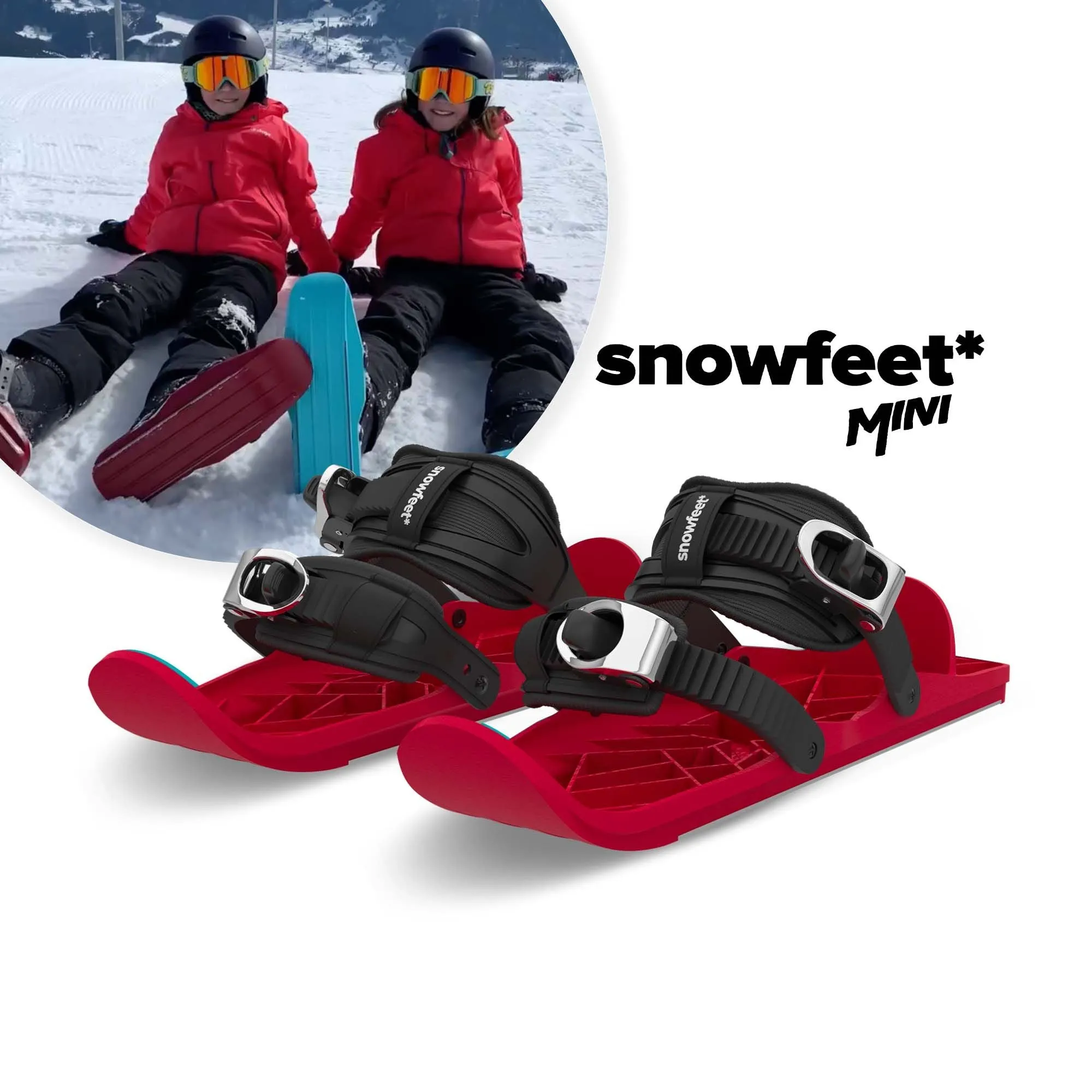 Snowfeet* | Mini Ski Skates Short Skis | Secret Sale