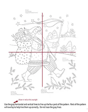 Still of the Night digital pattern