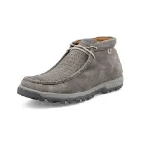 TWISTED X CHUKKA DRIVING MOC (GREY & GREY)