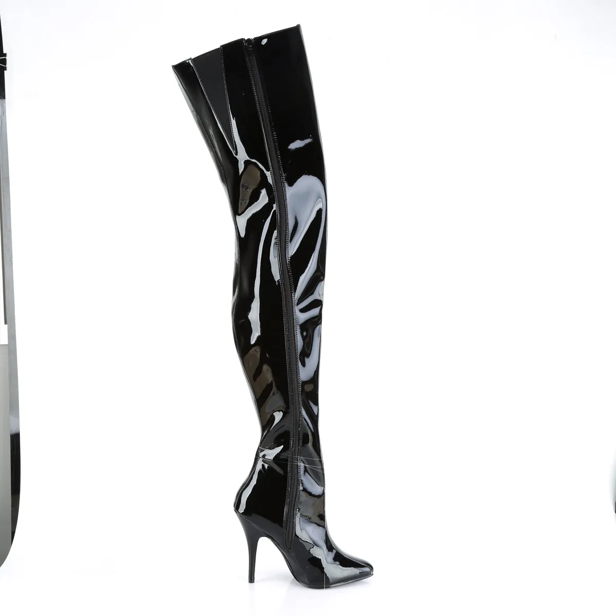 Wide Top Crotch Boot 5-inch Heel SEDUCE-4010