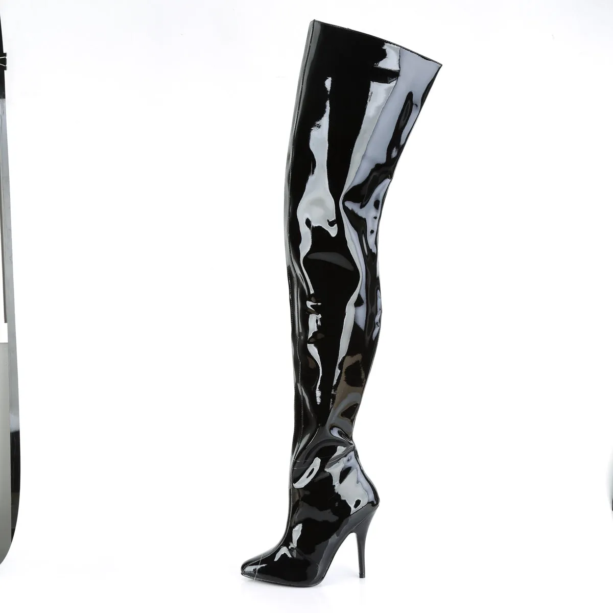 Wide Top Crotch Boot 5-inch Heel SEDUCE-4010